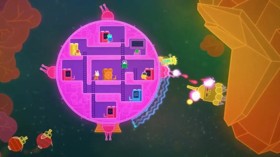 Lovers in a Dangerous Spacetime Game Highly Compressed